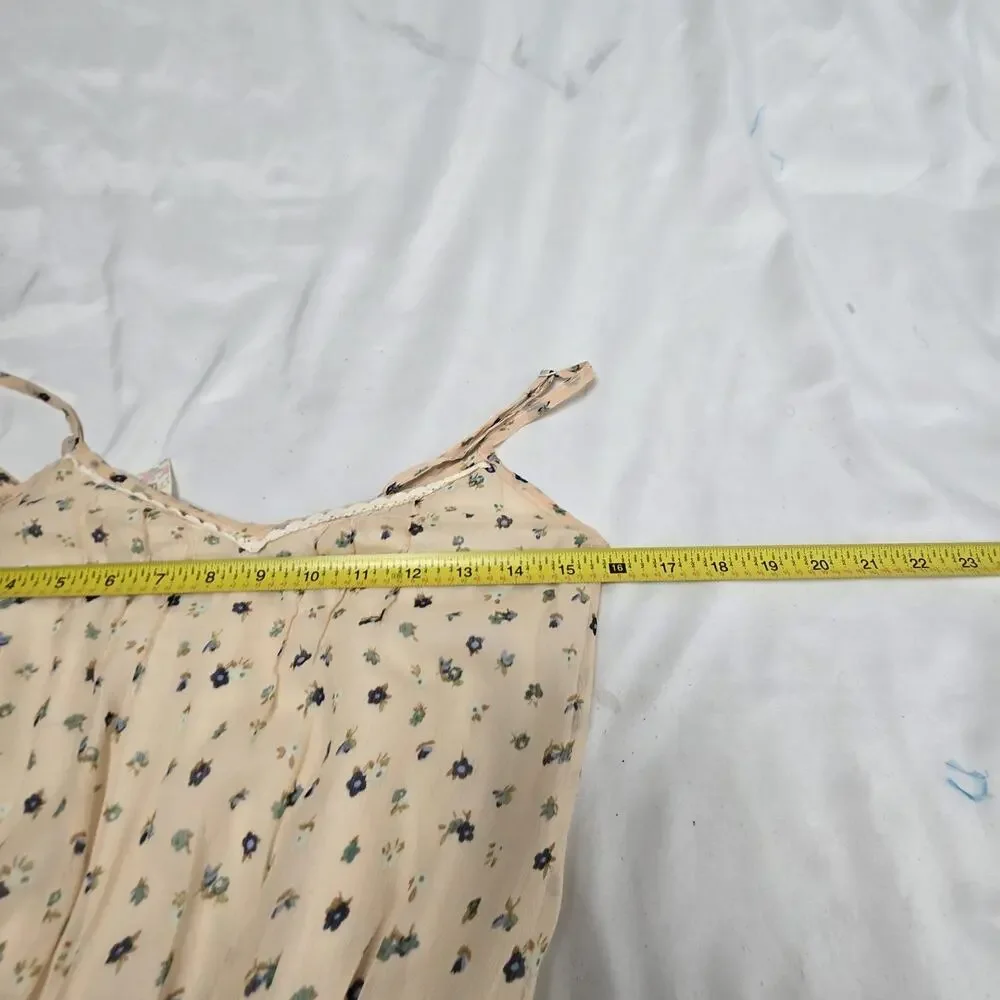 Mimi Chica Sleeveless Sun Dress Size Medium Multicolor Floral